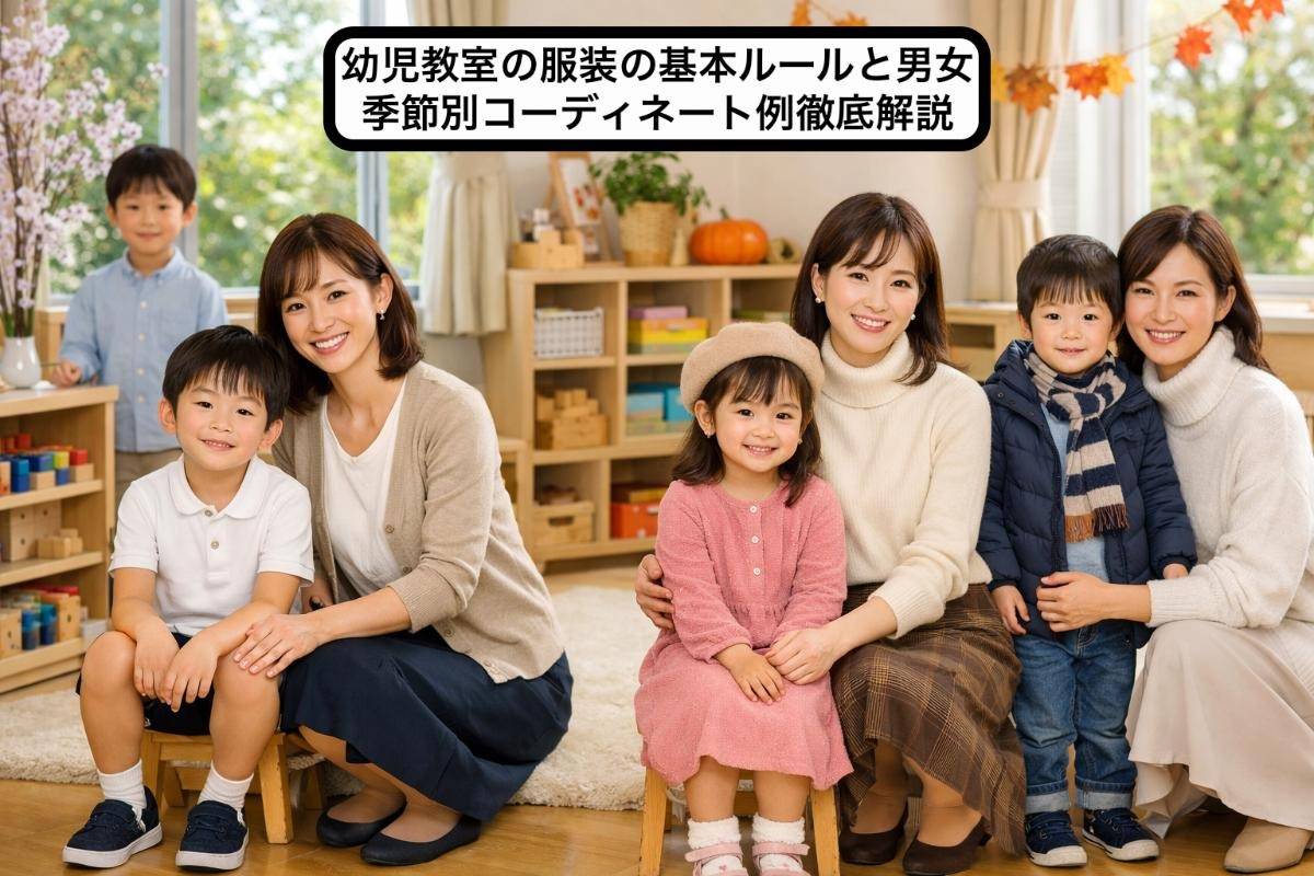 幼児教室の服装の基本ルールと男女・季節別コーディネート例徹底解説
